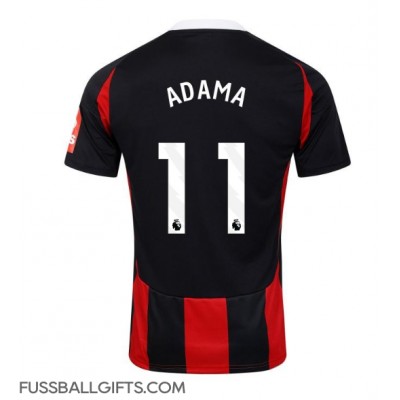 Fulham Adama Traore #11 Fußballbekleidung Auswärtstrikot 2024-25 Kurzarm Fulham Adama Traore #11 Fußballbekleidung Auswärtstrikot 2024-25 Kurzarm